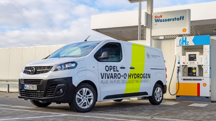 Αυτονομία άνω των 400 χλμ. υπόσχεται το Opel Vivaro-e HYDROGEN.