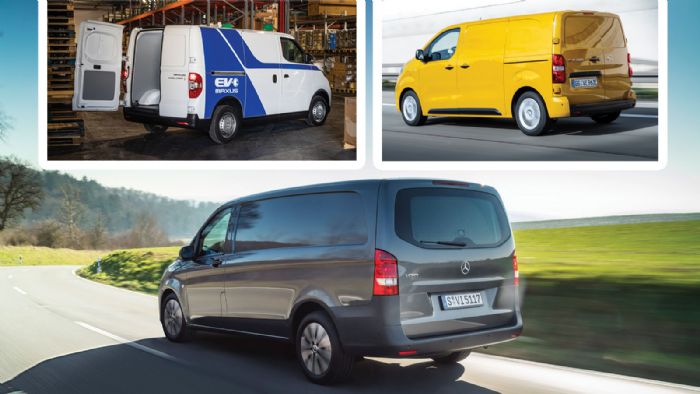 Ας δούμε τι προσφέρουν τα Maxus eDeliver 3, Mercedes-Benz eVito και Opel Vivaro-e στον σύγχρονο επαγγελματία.