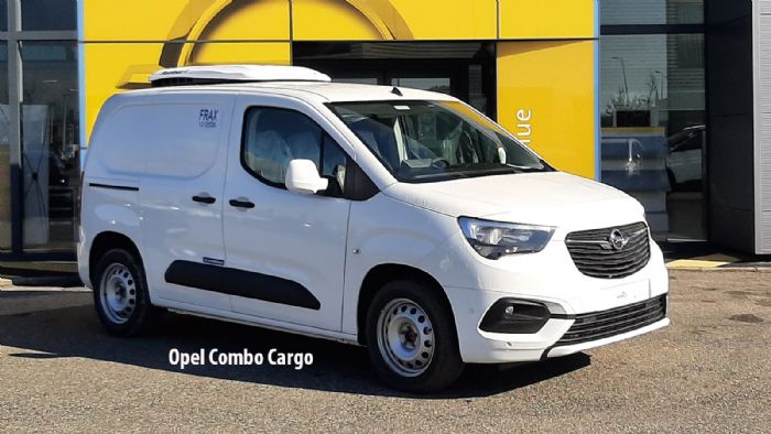 Ευέλικτο και εύχρηστο εντός πόλεως, είναι το Opel Combo Cargo με ψυκτικό θάλαμο, που μπορεί να παραδόσει τα τρόφιμα στην πόρτα του καταναλωτή.