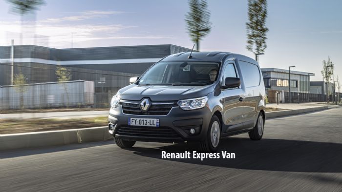 Τα vanettes είναι η best-seller κλάση επαγγελματικών στη χώρα μας, οπότε εύλογα οι εταιρείες leasing διαθέτουν μια σειρά σχετικών προτάσεων (στη φωτό το Renault Express Van).