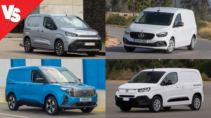 4 Μικρά ηλεκτρικά Vans για την πόλη: Ποιο χωρά τα περισσότερα  κοστίζει τα λιγότερα; Νεα PRO.Autotriti.gr