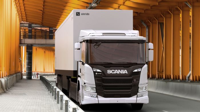 Οι 110 μονάδες βαρέων ηλεκτρικών φορτηγών Scania που έκλεισε η Einride, αποτελούν τη μεγαλύτερη σχετική παραγγελία της Scania έως τώρα.