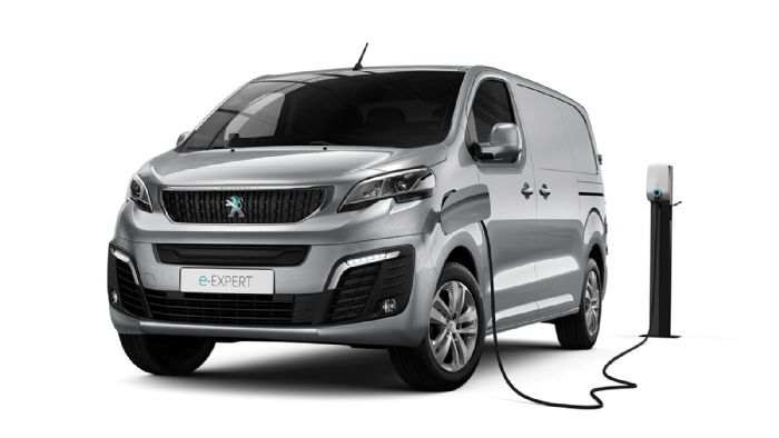Η αμιγώς ηλεκτρική έκδοση του Peugeot Expert έχει αντίστοιχες μεταφορικές δυνατότητες με τις συμβατικές. 