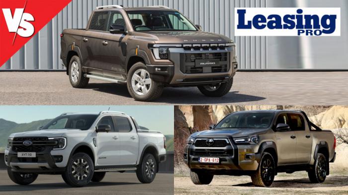 Pick-Ups με Leasing κάτω από 35 χιλ. στην 4ετία; 3 επιλογές που ξεχωρίζουν! Νεα PRO.Autotriti.gr