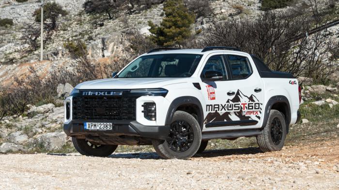 Οδηγούμε το Maxus T60 Max: 215 ίπποι, 500 Nm και ωφέλιμο 1 τόνου! Νεα PRO.Autotriti.gr