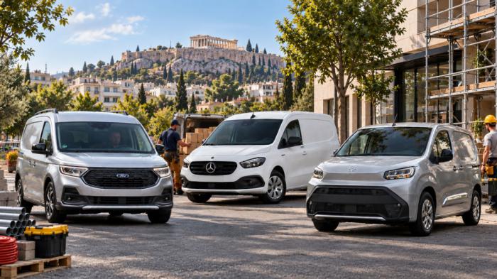 Μικρά Vans για την πόλη ή τον μάστορα: Proace City, Transit Connect ή Citan; Νεα PRO.Autotriti.gr