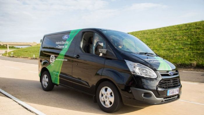 Ford Transit PHEV Van για καθαρότερο αέρα στις πόλεις