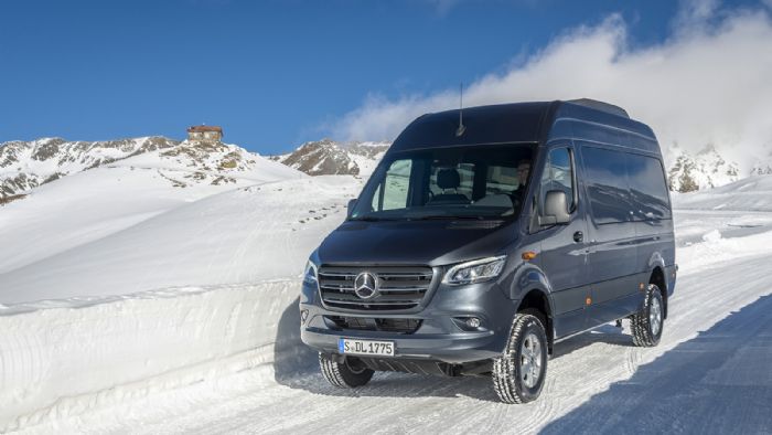 Διαθέσιμο το νέο Mercedes Sprinter 4x4