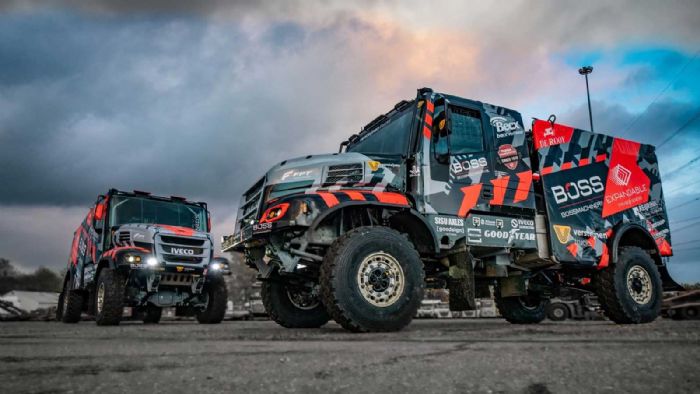 Η IVECO κερδίζει τον αγώνα ράλι Dakar 2023 