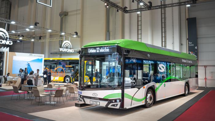 Το Urbino 12  της Solaris στην έκθεση UITP 2025!