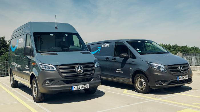 Η Mercedes-Benz παραδίδει 5.000 eVans σε συνεργάτες της Amazon!