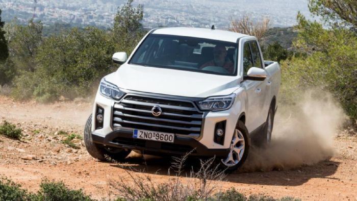 Το νέο Pick-Up της KGM, το Musso, έχει κόστος αγοράς από 29.900¤ και το Musso Grand από 34.990¤ (τιμές με ΦΠΑ).