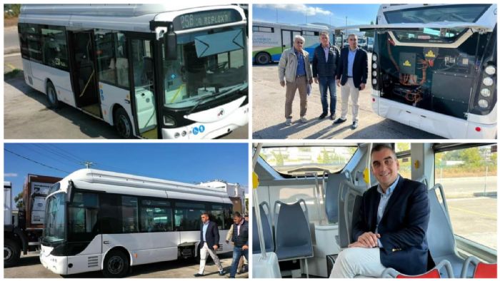 Τον δρόμο δείχνει ο Δήμος Ελληνικού Αργυρούπολης που ενέτεξε στον στόλο της δημοτικής συγκοινωνίας πέντε νέα ηλεκτρικά λεωφορεία.