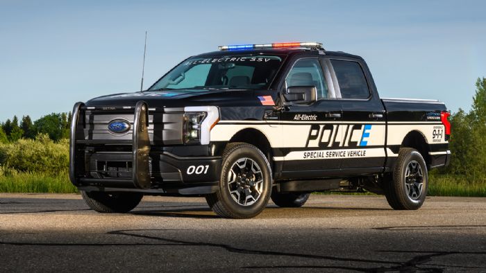 Το νέο Ford F-150 Lightning Pro SSV αποτελεί το 1ο ηλεκτρικό περιπολικό Pick-Up της Αστυνομίας των ΗΠΑ.