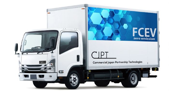 Οι Isuzu, Hino και Toyota είναι επικεφαλής της ιαπωνικής σύμπραξης για τη μαζική παραγωγή από του χρόνου ενός light-duty φορτηγού διανομών, ο ηλεκτροκινητήρας του οποίου θα παίρνει ενέργεια από κυψέλε