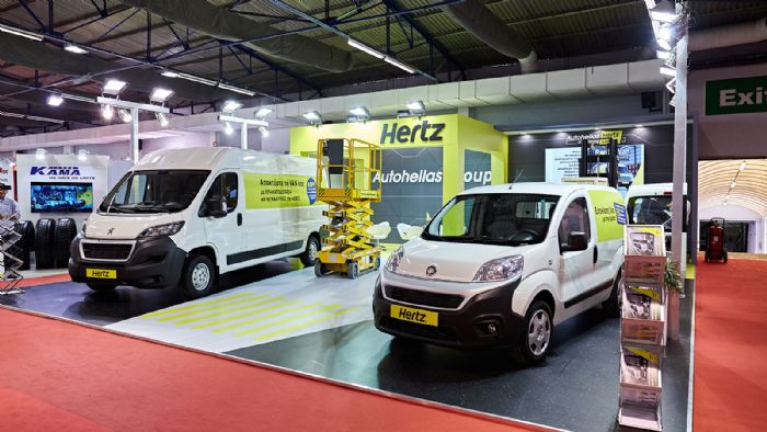 To παρόν στην 3η Διεθνή  Έκθεση Επαγγελματικών Οχημάτων, Transport Show 2018 έδωσε η Autohellas Hertz.