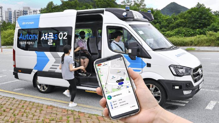 RoboShuttle: Αυτόνομη κινητικότητα από τη Hyundai