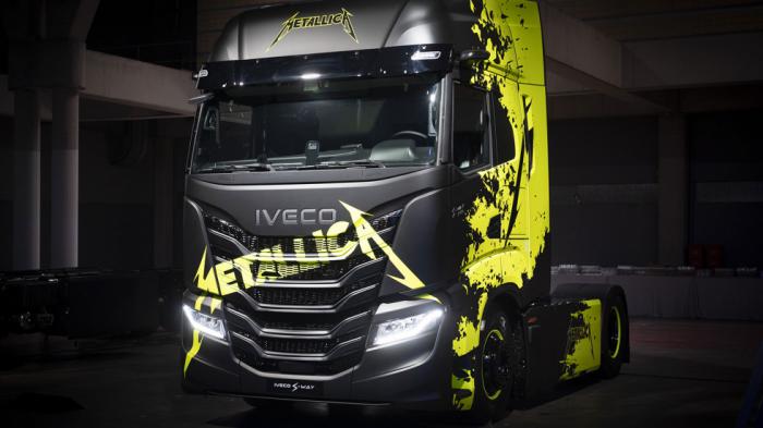 Η IVECO συνεργάζεται με τους Metallica για τα νέα της φορτηγά