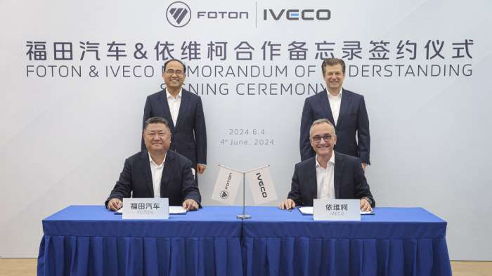 Η IVECO βλέπει κοινό μέλλον με την κινέζικη Foton στην ηλεκτροκίνηση!