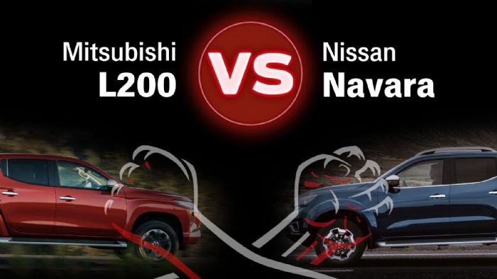Mitsubishi L200 ή Nissan Navara;