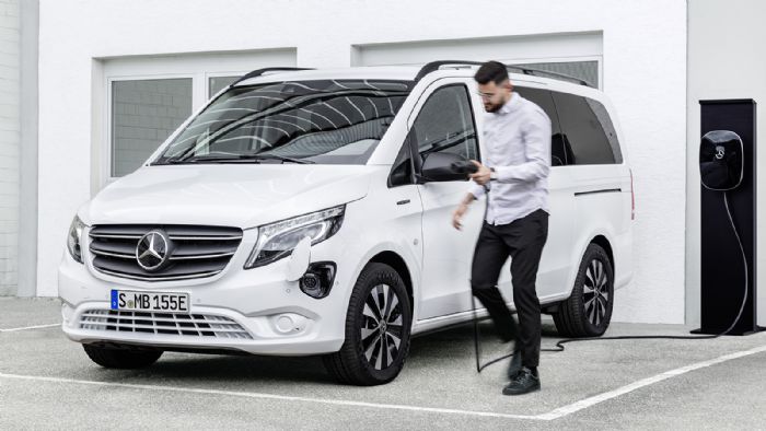 Μόνο Ηλεκτρικά τα Van της Mercedes-Benz από το 2025!