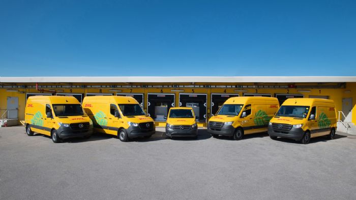 Ηλεκτρικά Mercedes-Benz Vans η DHL Express Ελλάδας