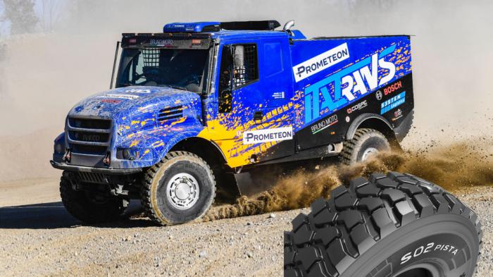 Ντεμπούτο για το ελαστικό Prometeon S02 Pista στο Rally Dakar!