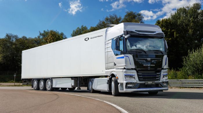 Quantron: Νέο φορτηγό κυψελών καυσίμου υδρογόνου