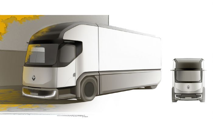 Δυναμικό μπάσιμο στα αστικά logistics μηδενικών ρύπων ετοιμάζει η Renault Trucks με ένα νέο ηλεκτρικό φορτηγό 16 τόνων.