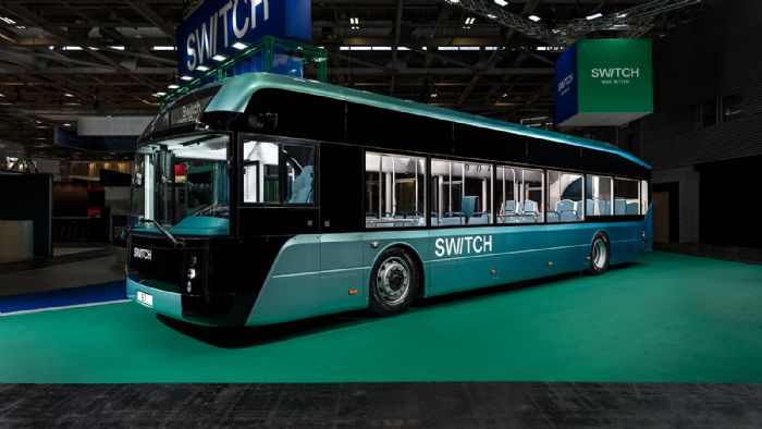 SWITCH e1 ονομάζεται το νέο 12μετρο ηλεκτρικό λεωφορείο που σχεδιάστηκε ειδικά για την Ευρώπη.