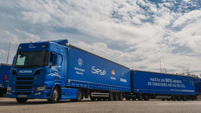 Scania: 1ος συνδυασμός διπλού συρμού με ανανεώσιμα καύσιμα