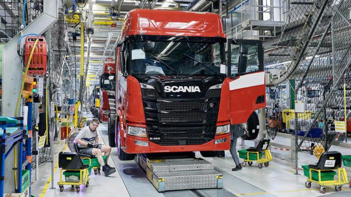 Scania: Χρησιμοποιεί πράσινο χάλυβα στα φορτηγά της