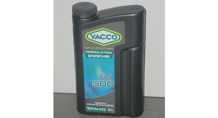 Yacco: λιπαντικό υψηλών επιδόσεων