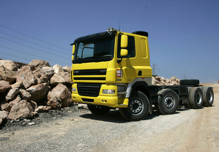 To νέο Euro 5 χωματουργικό DAF CF85
