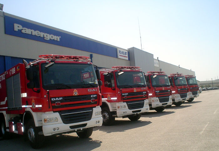 Τα νέα πυροσβεστικά DAF CF