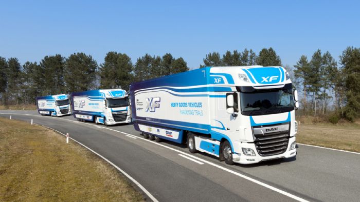 Σε ένα ακόμη πιλοτικό πρόγραμμα «platooning», αυτήν τη φορά στη Μ. Βρετανία, αναμένεται να συμμετάσχει η DAF Trucks. 