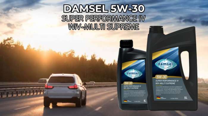 DAMSEL 5W-30 SUPER PERFORMANCE IV WIV-MULTI SUPREME