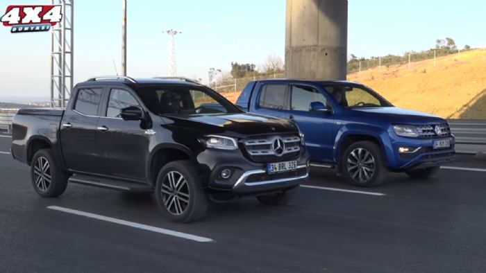 «Drag race» μεταξύ X-Class & Amarok! (+vid)