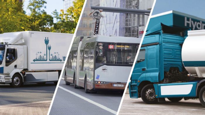 Δεκάδες νέα ηλεκτρικά φορτηγά & λεωφορεία είναι διαθέσιμα στην ΕΕ