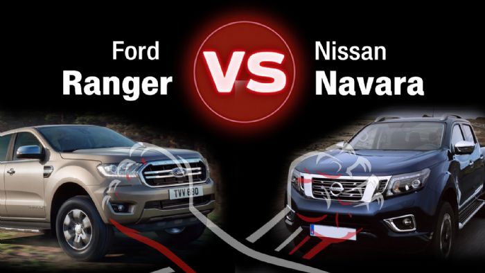 Ford Ranger VS Nissan Navara!