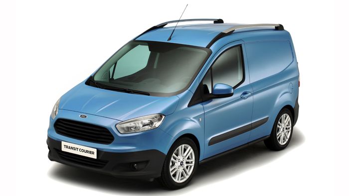 Το νέο Ford Transit Courier αποτελεί την μικρότερη έκδοση στην νέα οικογένεια του Transit και θα λανσαριστεί στην ΕΕ την άνοιξη του 2014.