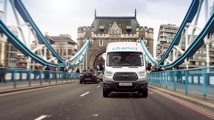 Η Chariot ξεκινά ένα νέο πιλοτικό πρόγραμμα «ride sharing» για τους πολίτες του Λονδίνου, το πρώτο επί ευρωπαϊκού εδάφους.