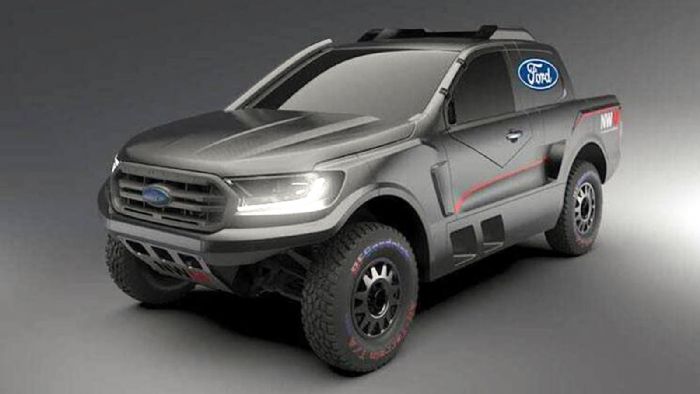 Ενα Ford Ranger για το Rally Dakar!