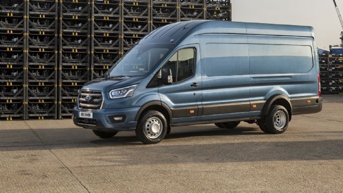 Νέο Ford Transit με μεικτό βάρος 5,0t.