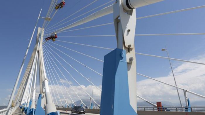 Κυκλοφοριακές ρυθμίσεις θα ισχύσουν στη Γέφυρα Ρίου – Αντιρρίου από 12 – 14/4 λόγω εργασιών τακτικής συντήρησης της. 