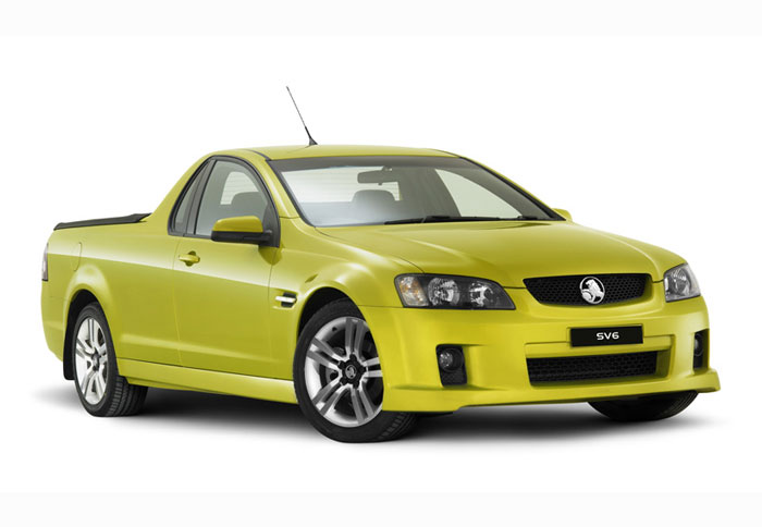 Holden: Pick-Up V8 6,0lt με ισχύ 362hp