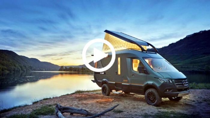 Η Hymer παρουσίασε ένα εντυπωσιακό πρωτότυπο αυτοκινούμενο τροχόσπιτο με την ονομασία «VisionVenture Concept».