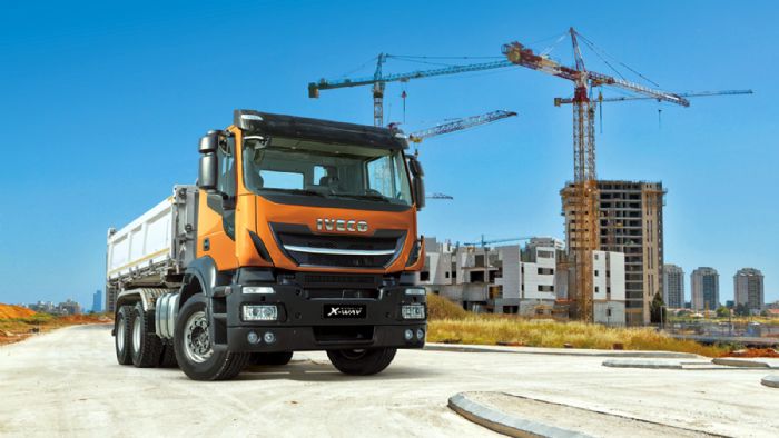 Η Iveco παρουσίασε τη νέα γενιά φορτηγών της για τον κλάδο των κατασκευών με την ονομασία «Stralis X-Way».