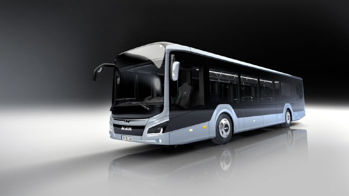 Το νέο αστικό λεωφορείο MAN Lions City αναμένεται να παρουσιαστεί επίσημα στην προσεχή Busworld του Σεπτεμβρίου με εντελώς νέα σχεδίαση και όχι μόνο.