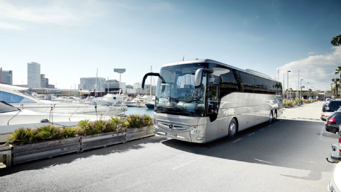 Η νέα γενιά του Mercedes-Benz Tourismo είναι από τα πρώτα λεωφορεία της Daimler Buses που θα εφοδιαστεί με το ABA 4, από την άνοιξη του 2018.